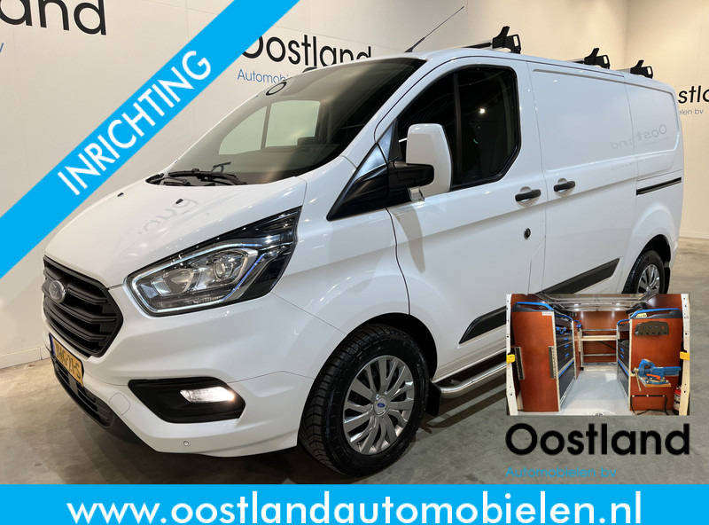 Ford Transit Custom 340 2.0 TDCI L1H1 Trend 130 PK Servicebus / Sortimo Inrichting / Euro 6 / Schuifdeur L + R / 220V. / Airco / Cruise Control / PDC / CarPlay / Trekhaak / Navigatie / - Furgoneta pequeña: foto 1 Ford Transit Custom 340 2.0 TDCI L1H1 Trend 130 PK Servicebus / Sortimo Inrichting / Euro 6 / Schuifdeur L + R / 220V. / Airco / Cruise Control / PDC / CarPlay / Trekhaak / Navigatie / - Furgoneta pequeña: foto 1
