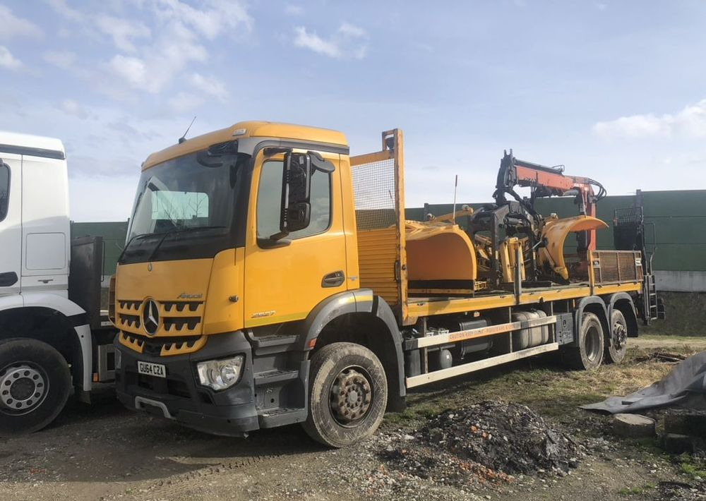 Mercedes-Benz Arocs 2527 6x2 HDS atlas 105.2-2AL skrzynia - Camión caja abierta: foto 3 Mercedes-Benz Arocs 2527 6x2 HDS atlas 105.2-2AL skrzynia - Camión caja abierta: foto 3