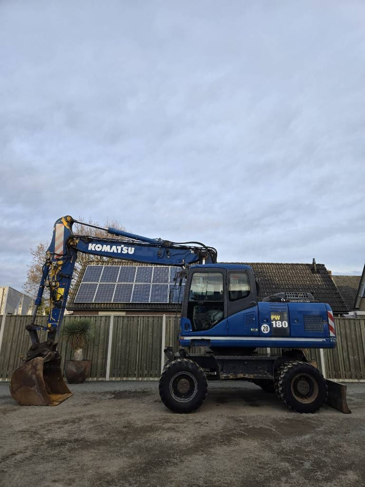 Komatsu PW 180-7EO - Excavadora de ruedas: foto 1 Komatsu PW 180-7EO - Excavadora de ruedas: foto 1