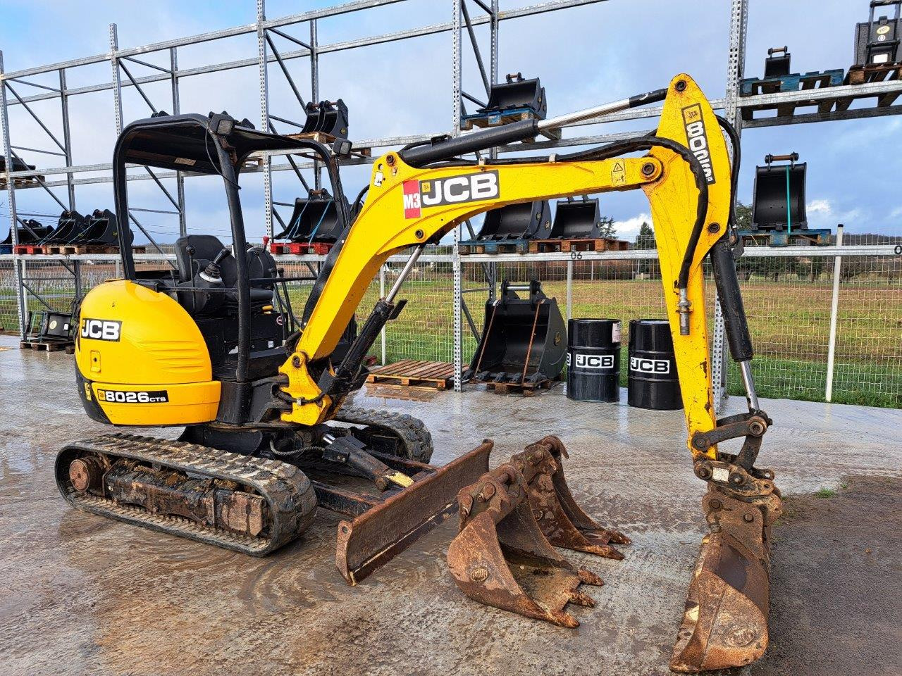 Mini pelle occasion JCB 8026CTSCAN - Miniexcavadora: foto 2 Mini pelle occasion JCB 8026CTSCAN - Miniexcavadora: foto 2