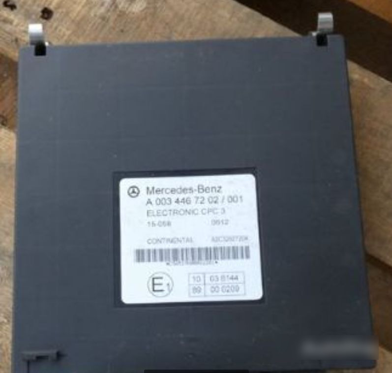Mercedes-Benz Naprawa CPC3, CPC, FR Mercedes Actros VIC EPB EBS ABS PTM Continental Naprawa CPC3, CPC, FR Mercedes Actros VIC EPB EBS ABS PTM - Unidad de control para Camión: foto 1 Mercedes-Benz Naprawa CPC3, CPC, FR Mercedes Actros VIC EPB EBS ABS PTM Continental Naprawa CPC3, CPC, FR Mercedes Actros VIC EPB EBS ABS PTM - Unidad de control para Camión: foto 1