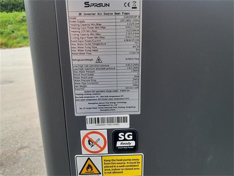 - - - SPRSUN 9.1 KW - Calefactor de construcción: foto 5 - - - SPRSUN 9.1 KW - Calefactor de construcción: foto 5
