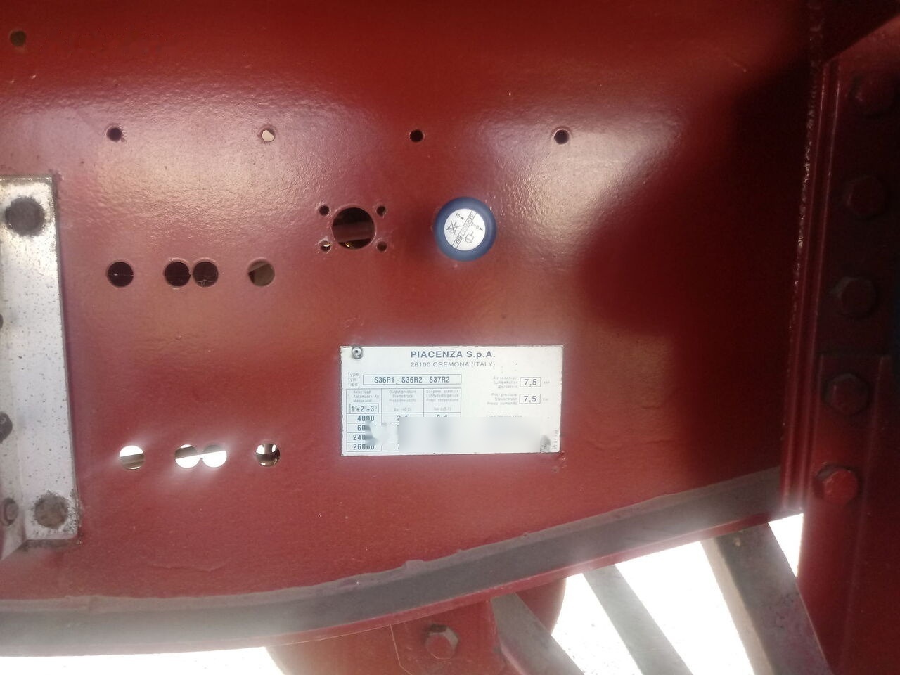 Piacenza TIGER 35 - Semirremolque volquete: foto 3 Piacenza TIGER 35 - Semirremolque volquete: foto 3