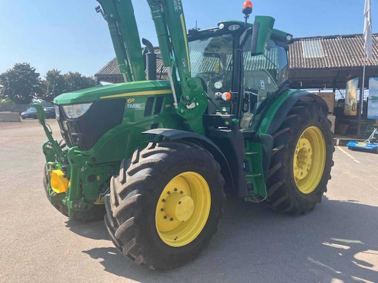Tractor John Deere 6R 185: foto 1