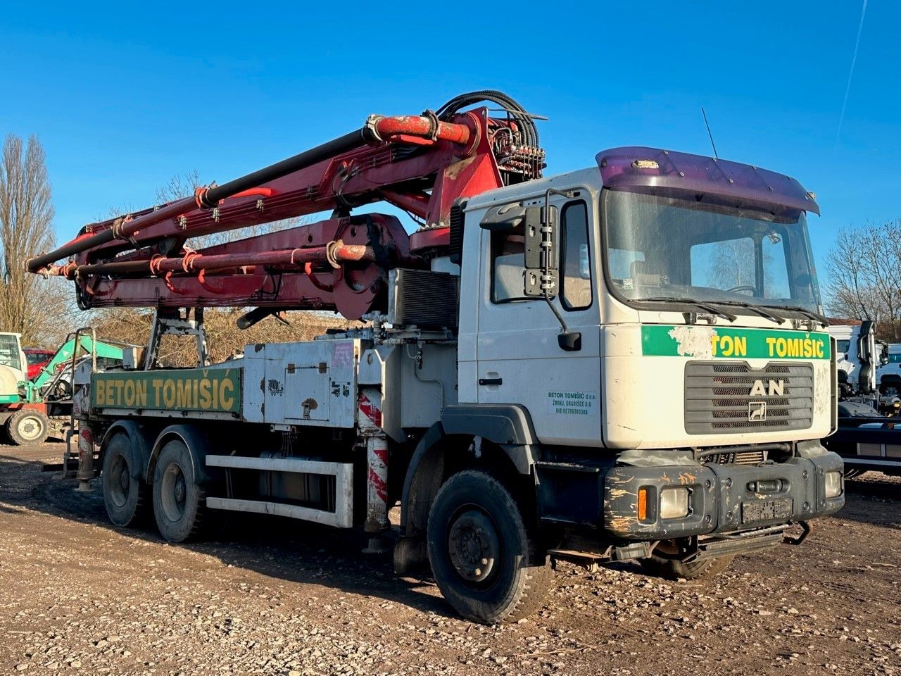 MAN FE 310 6X4 Cifa 36m Betonpumpe - Camión bomba de hormigón: foto 1 MAN FE 310 6X4 Cifa 36m Betonpumpe - Camión bomba de hormigón: foto 1
