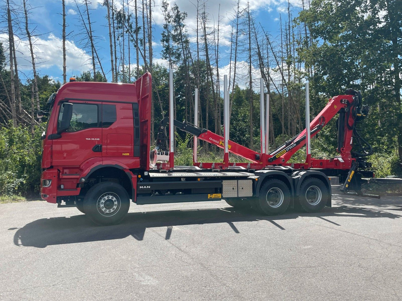MAN TGS 33.510 6X4 BL Euro6e EPSILON 170Z - Camión forestal, Camión grúa: foto 5 MAN TGS 33.510 6X4 BL Euro6e EPSILON 170Z - Camión forestal, Camión grúa: foto 5