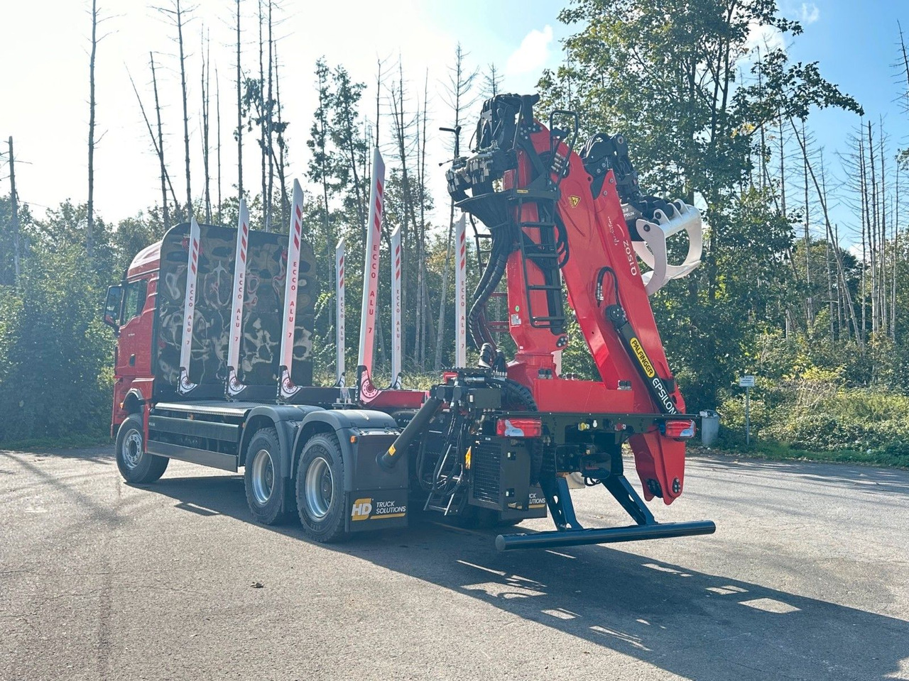MAN TGX 33.510 6X4 BL Euro6e EPSILON 150 Z - Camión forestal, Camión grúa: foto 5 MAN TGX 33.510 6X4 BL Euro6e EPSILON 150 Z - Camión forestal, Camión grúa: foto 5