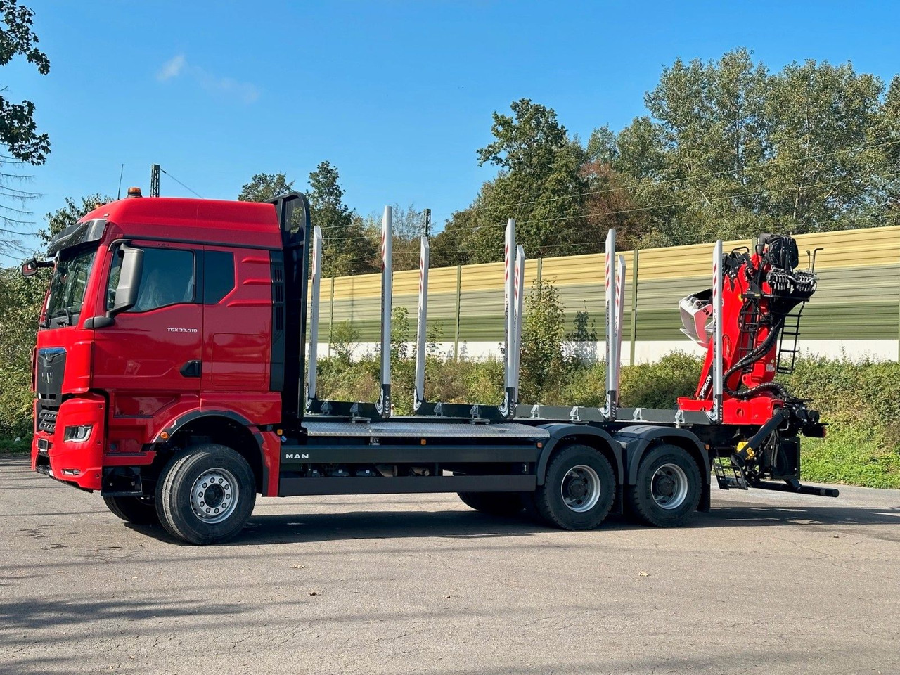 MAN TGX 33.510 6X4 BL Euro6e EPSILON 150 Z - Camión forestal, Camión grúa: foto 4 MAN TGX 33.510 6X4 BL Euro6e EPSILON 150 Z - Camión forestal, Camión grúa: foto 4
