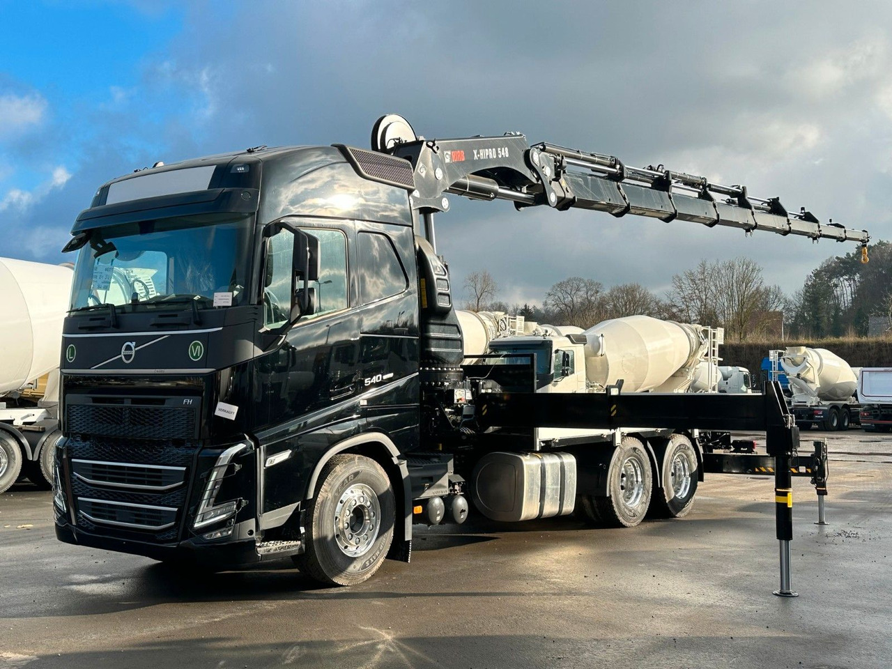 Volvo FH 540 6x4 Euro6e HIAB X-HIPRO 548 E 8 - Camión caja abierta, Camión grúa: foto 1 Volvo FH 540 6x4 Euro6e HIAB X-HIPRO 548 E 8 - Camión caja abierta, Camión grúa: foto 1