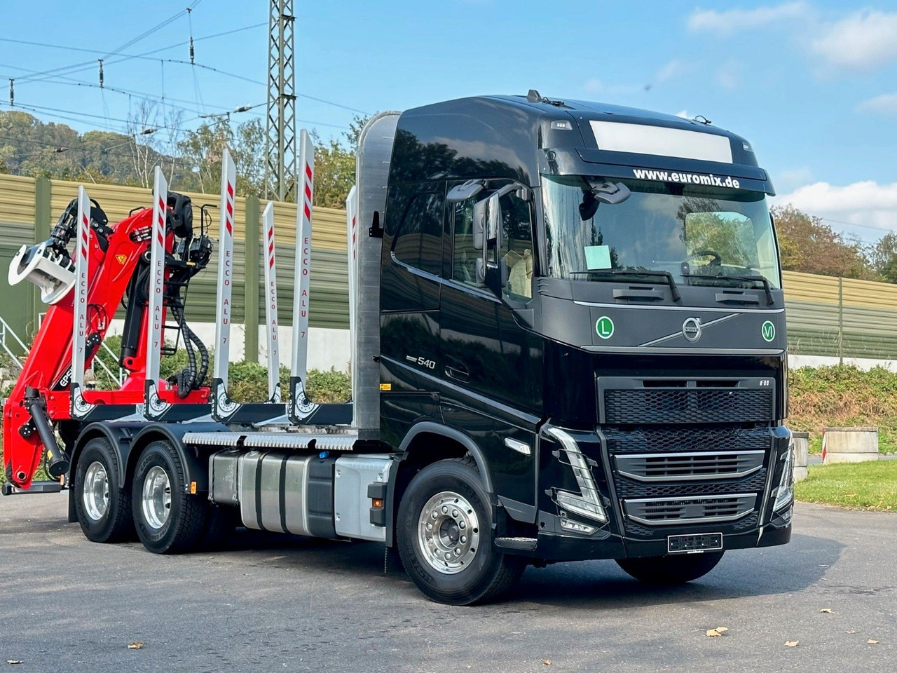 Volvo FH 540 6x4 LogLift EPSILON - Camión forestal, Camión grúa: foto 1 Volvo FH 540 6x4 LogLift EPSILON - Camión forestal, Camión grúa: foto 1