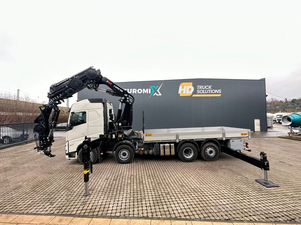 Volvo FH500 8X4 Kran HIAB X-HiPro858E-8 & Jib150x-6 - Camión grúa, Camión caja abierta: foto 2 Volvo FH500 8X4 Kran HIAB X-HiPro858E-8 & Jib150x-6 - Camión grúa, Camión caja abierta: foto 2