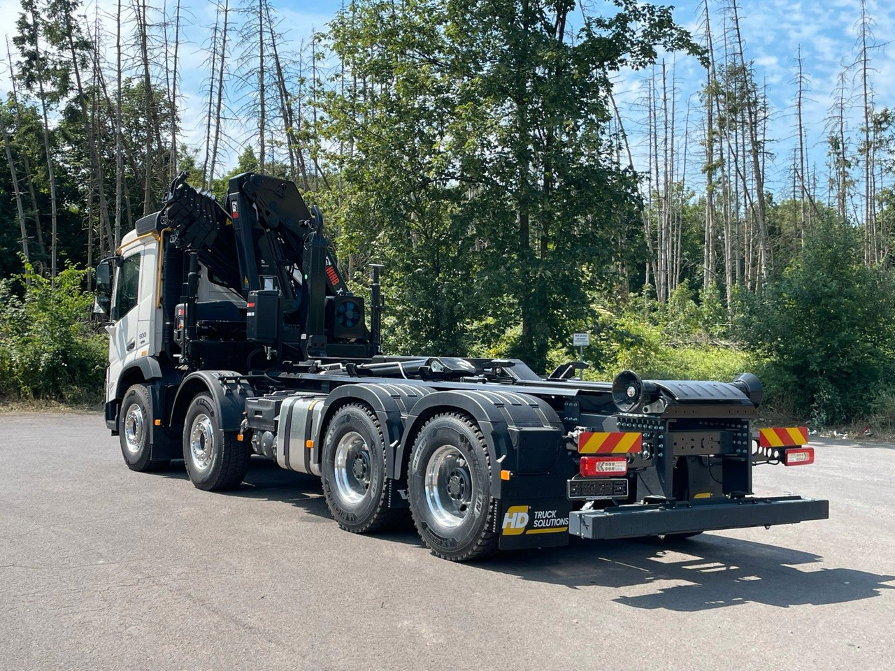 Volvo FMX 500 8x4 Abrollkipper + Kran Hiab 228-6 - Camión multibasculante, Camión grúa: foto 5 Volvo FMX 500 8x4 Abrollkipper + Kran Hiab 228-6 - Camión multibasculante, Camión grúa: foto 5