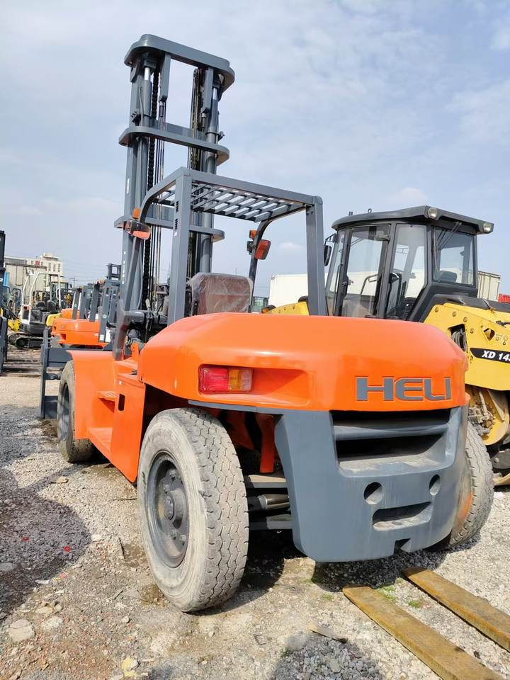 6-Meter Lift Height Mast Forklift Used Heli 10-Ton Forklift Truck Cpcd100 - Carretilla elevadora: foto 3 6-Meter Lift Height Mast Forklift Used Heli 10-Ton Forklift Truck Cpcd100 - Carretilla elevadora: foto 3