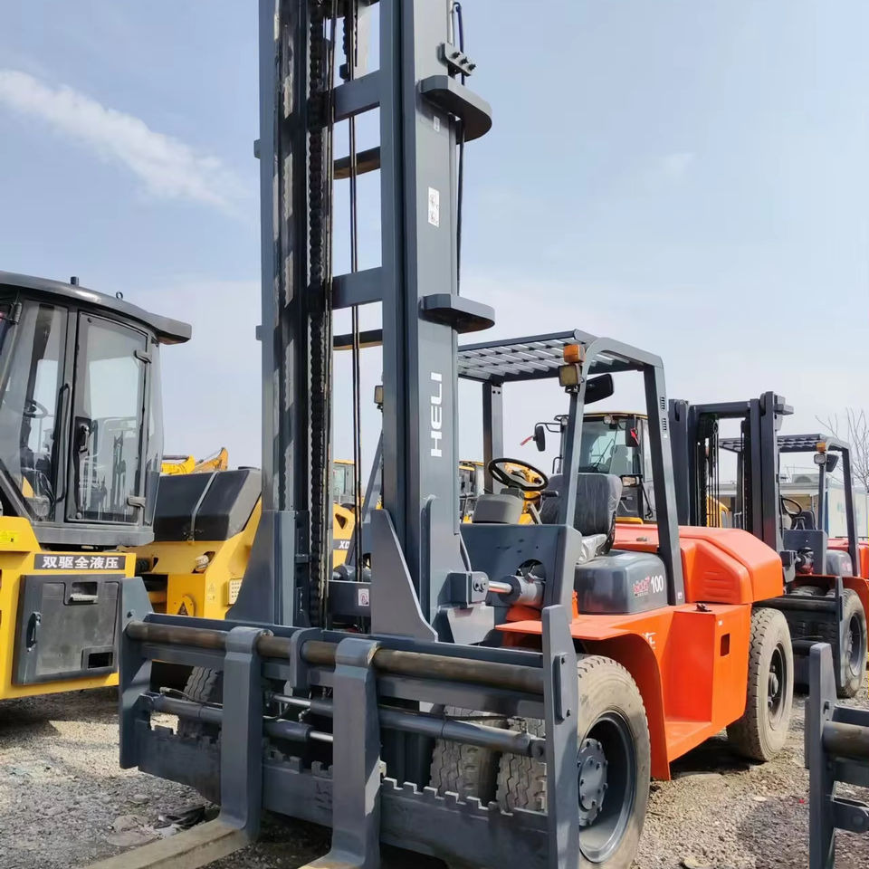 6-Meter Lift Height Mast Forklift Used Heli 10-Ton Forklift Truck Cpcd100 - Carretilla elevadora: foto 1 6-Meter Lift Height Mast Forklift Used Heli 10-Ton Forklift Truck Cpcd100 - Carretilla elevadora: foto 1