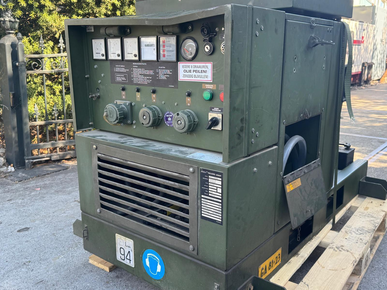 Kirsch Generator met Hatz 1040C Diesel - Generador industriale: foto 1 Kirsch Generator met Hatz 1040C Diesel - Generador industriale: foto 1