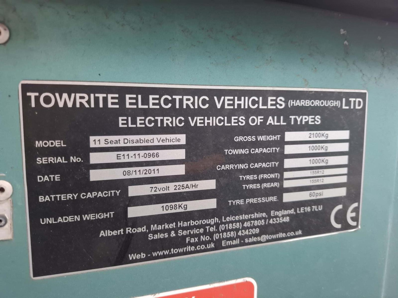 Towrite 11-Persoons Elektrische Bus - Autobús eléctrico: foto 4 Towrite 11-Persoons Elektrische Bus - Autobús eléctrico: foto 4