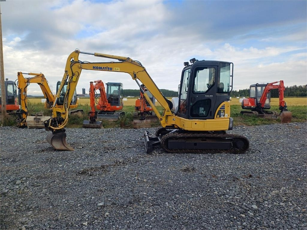 Komatsu pc50mr-2 Engcon pyörittäjällä  - Miniexcavadora: foto 2 Komatsu pc50mr-2 Engcon pyörittäjällä  - Miniexcavadora: foto 2
