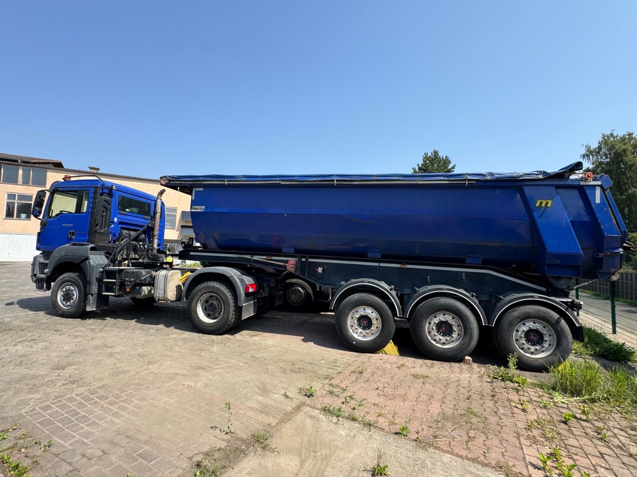 MAN 18.460 TGS/B-B/Kipp/4X4/klp.Zug/TOP-ZUSTAND - Camión volquete: foto 4 MAN 18.460 TGS/B-B/Kipp/4X4/klp.Zug/TOP-ZUSTAND - Camión volquete: foto 4