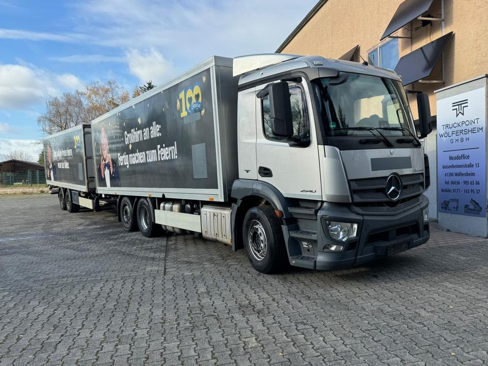 Mercedes-Benz Antos 2540/Durchladbar/2xLBW/Frigoblock/2instock - Camión caja cerrada: foto 1 Mercedes-Benz Antos 2540/Durchladbar/2xLBW/Frigoblock/2instock - Camión caja cerrada: foto 1