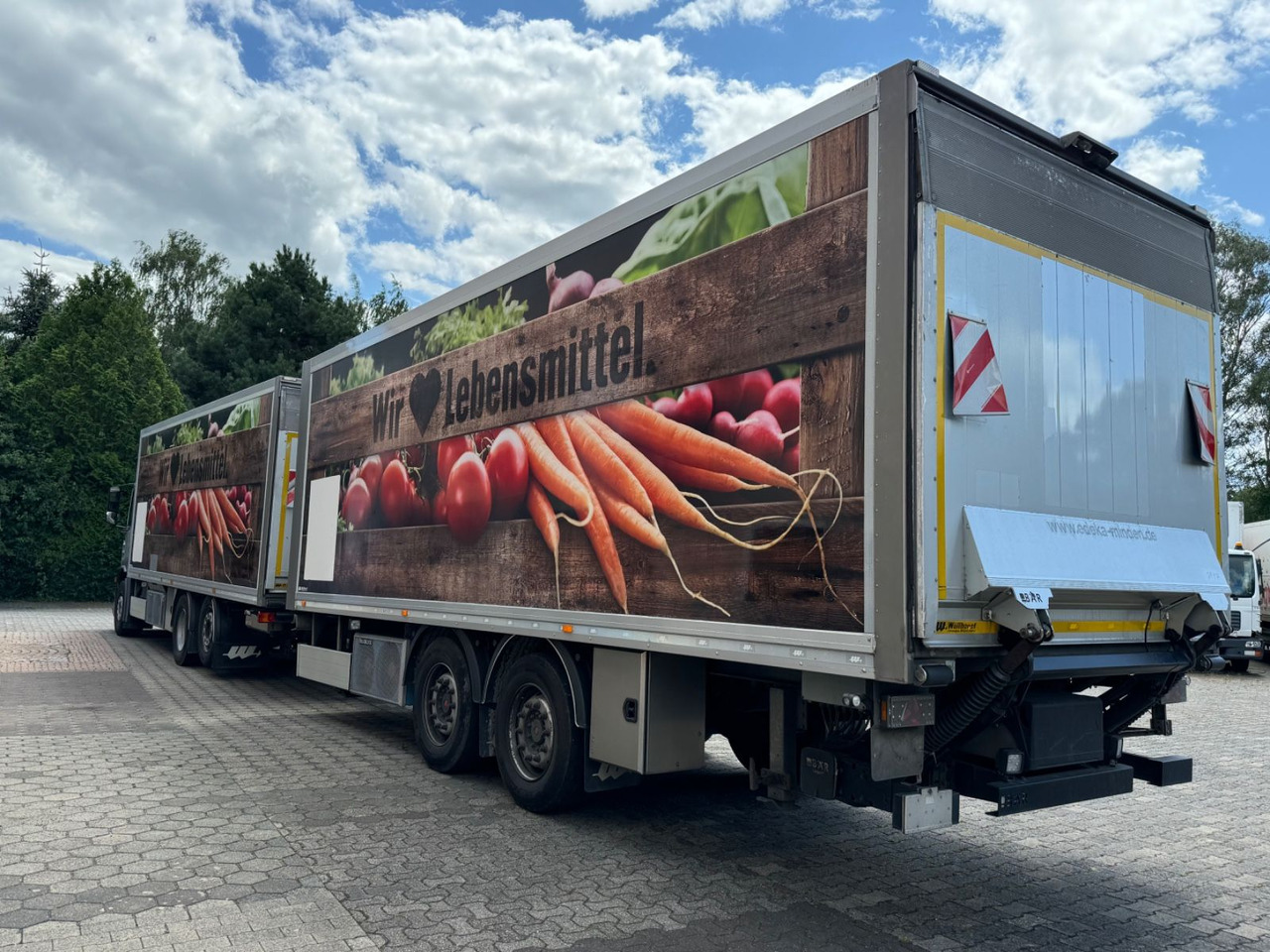 Mercedes-Benz Antos 2540/Durchladbar/Frigoblock/2x LBW/kpl.Zug - Camión frigorífico: foto 5 Mercedes-Benz Antos 2540/Durchladbar/Frigoblock/2x LBW/kpl.Zug - Camión frigorífico: foto 5