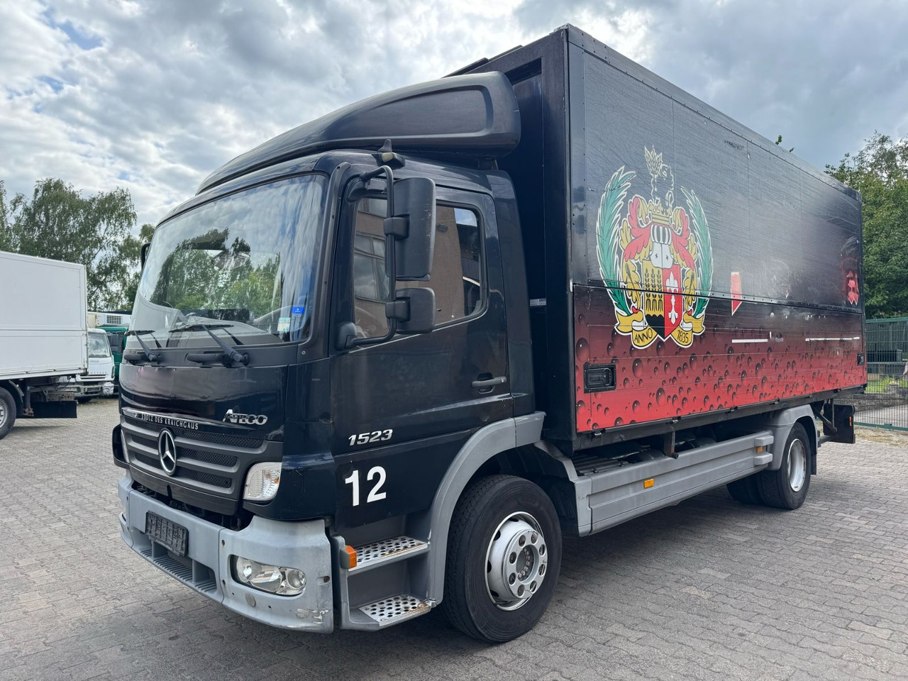Mercedes-Benz Atego1523/LBW/AHK/Klima/Standh./aus.1Hand - Camión transporte de bebidas: foto 2 Mercedes-Benz Atego1523/LBW/AHK/Klima/Standh./aus.1Hand - Camión transporte de bebidas: foto 2
