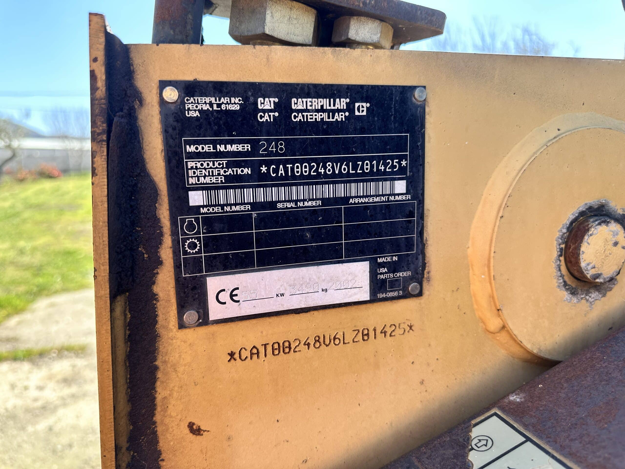 CAT 248 - Minicargadora: foto 5 CAT 248 - Minicargadora: foto 5