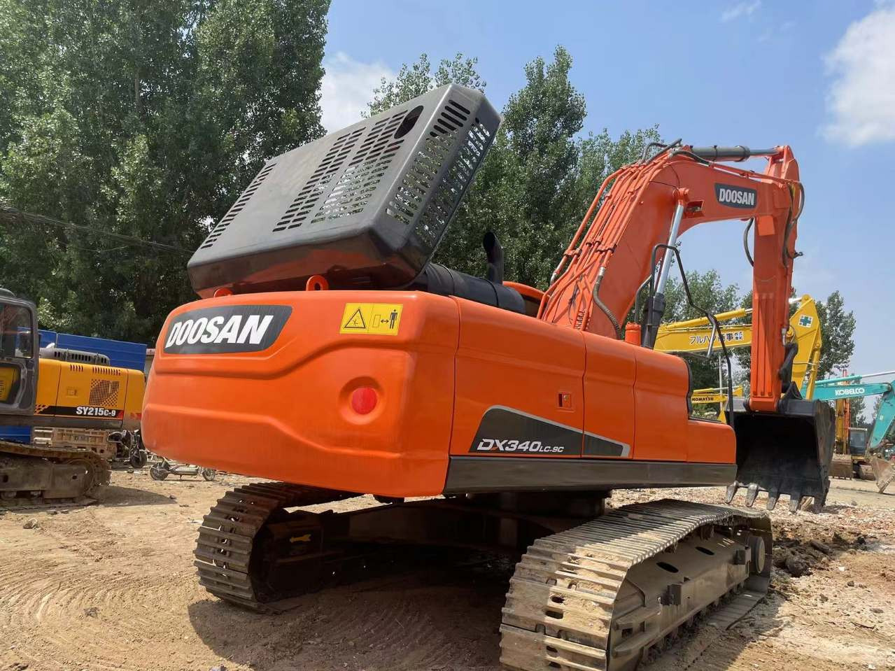 Excavadora de cadenas DOOSAN DX340: foto 9