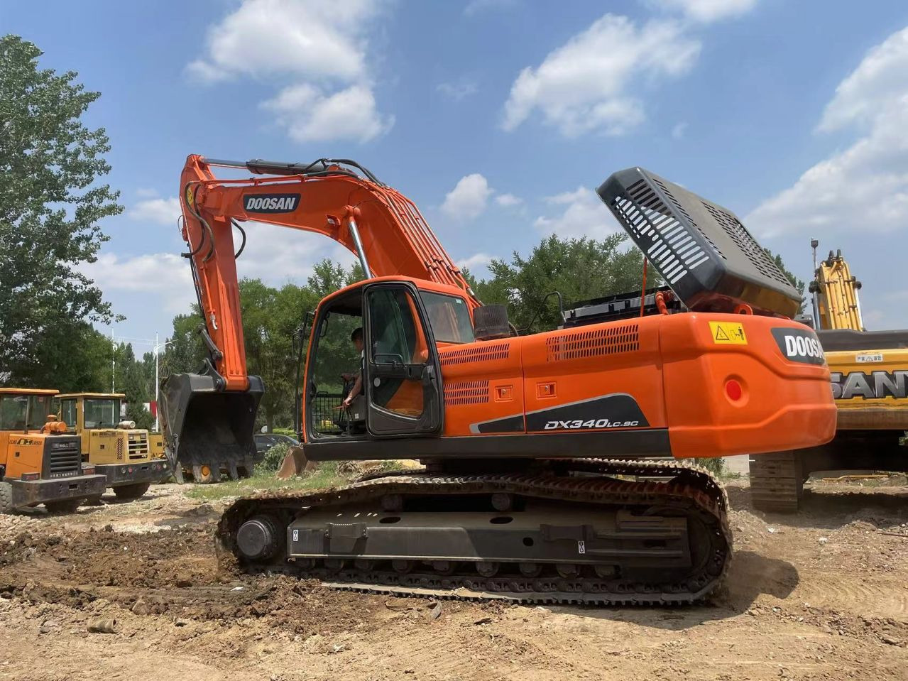 Excavadora de cadenas DOOSAN DX340: foto 10