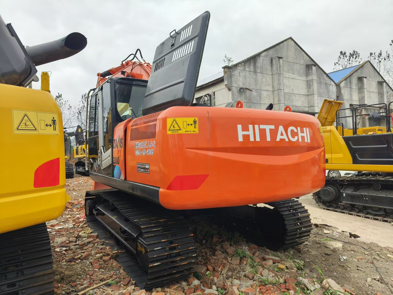HITACHI ZX200 - Excavadora de cadenas: foto 4 HITACHI ZX200 - Excavadora de cadenas: foto 4