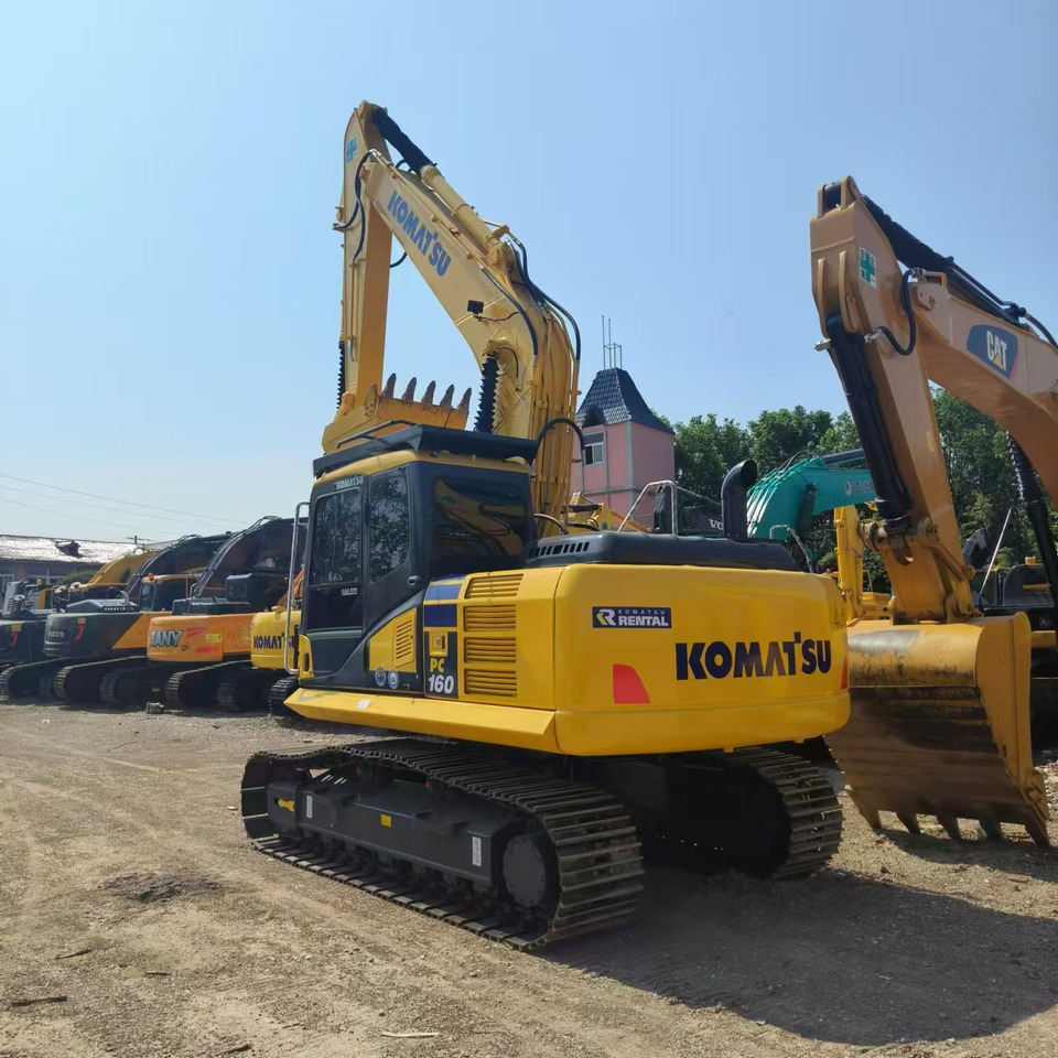 KOMATSU PC160 - Excavadora de cadenas: foto 1 KOMATSU PC160 - Excavadora de cadenas: foto 1