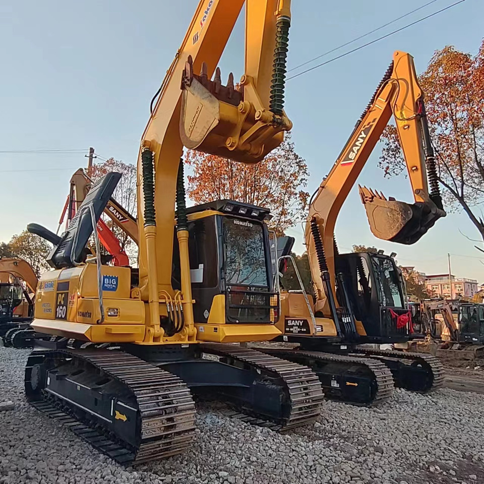 KOMATSU PC160 - Excavadora de cadenas: foto 3 KOMATSU PC160 - Excavadora de cadenas: foto 3