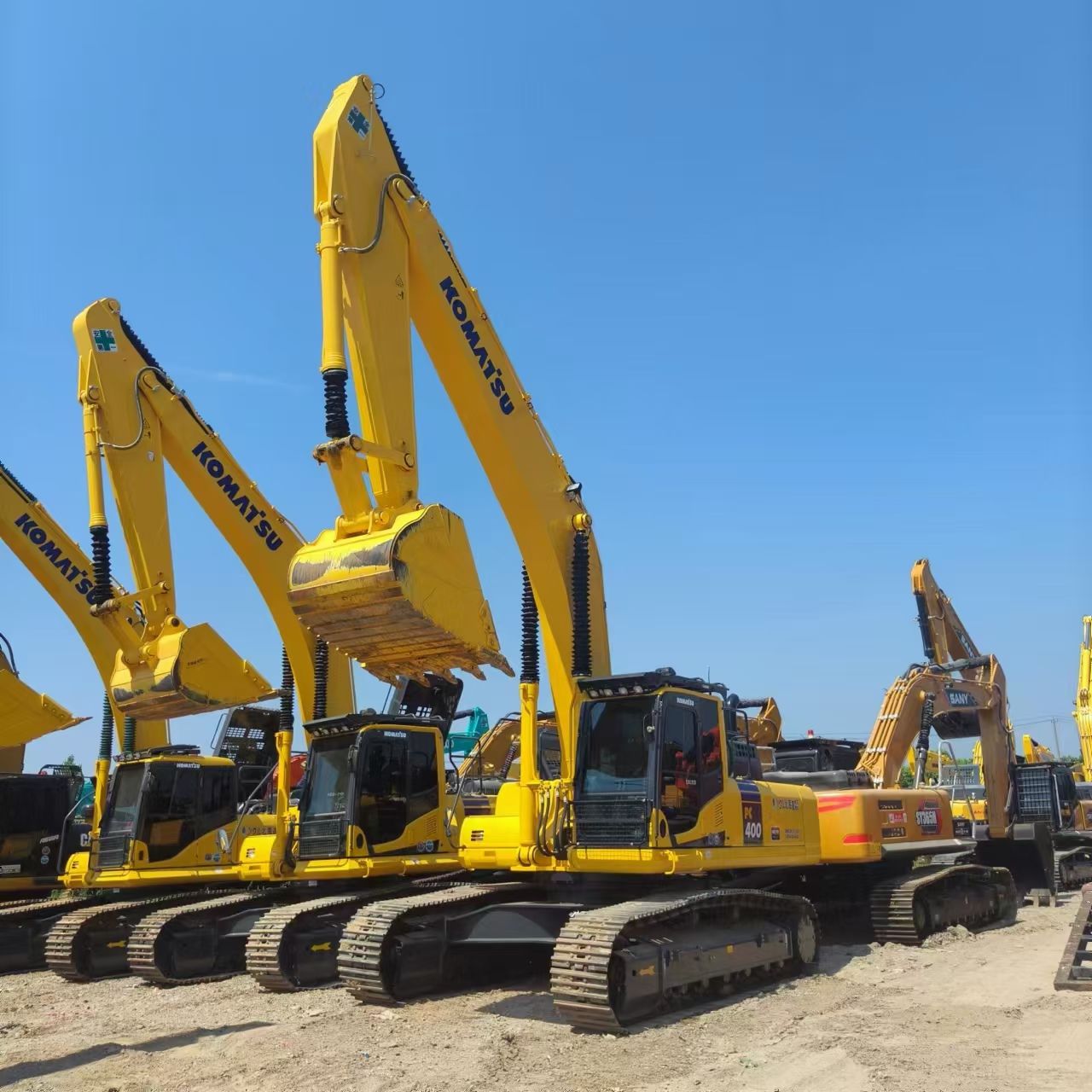 Excavadora de cadenas KOMATSU PC400: foto 6