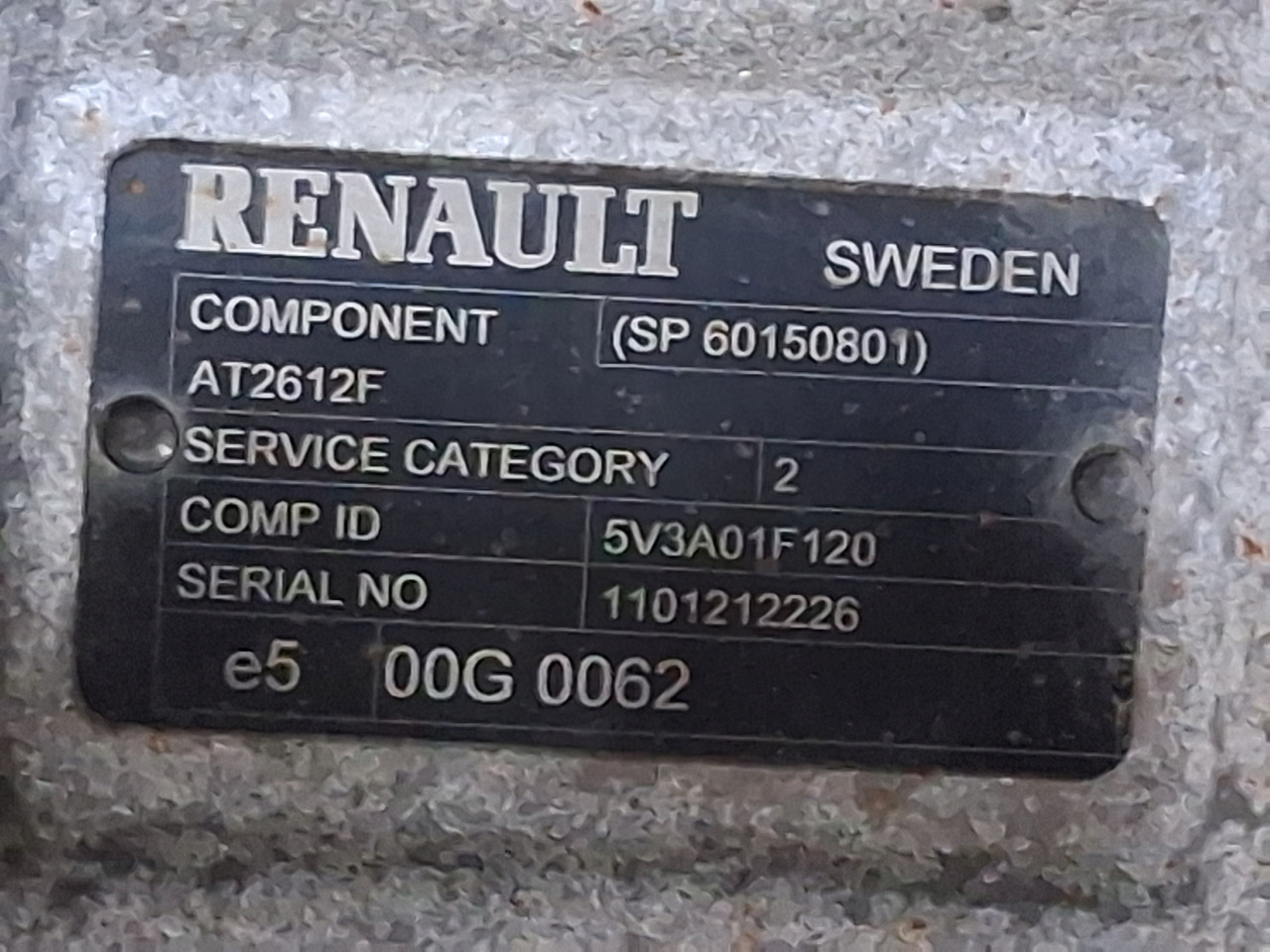 I-SHIFT RENAULT GAMA T EVO VOLVO FH 4 5 AUTOMAT AT2612 F RETARDER - Caja de cambios: foto 5 I-SHIFT RENAULT GAMA T EVO VOLVO FH 4 5 AUTOMAT AT2612 F RETARDER - Caja de cambios: foto 5