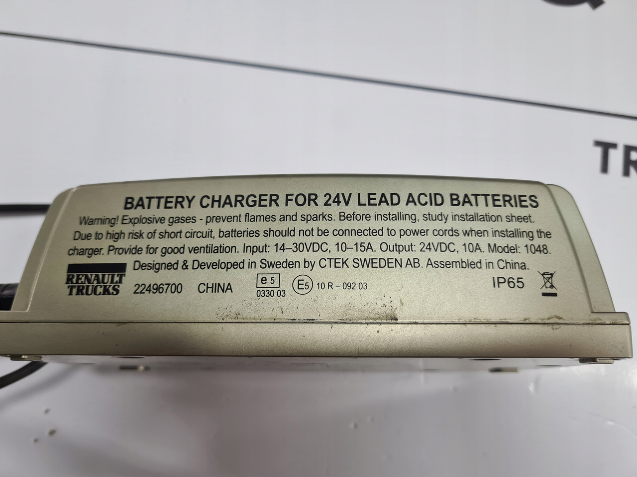 RENAULT REGULATOR NAPIĘCIA AKUMULATORA RENAULT GAMA RANGE T EVO - Sistema eléctrico para Camión: foto 4 RENAULT REGULATOR NAPIĘCIA AKUMULATORA RENAULT GAMA RANGE T EVO - Sistema eléctrico para Camión: foto 4