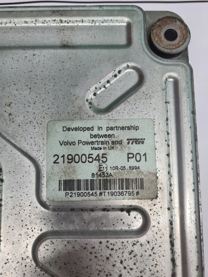 VOLVO KASETA KOMPUTER SILNIKA RENAULT GAMA T RANGE VOLVO FH 4 FM 4 21900545-P01 - Unidad de control para Camión: foto 5 VOLVO KASETA KOMPUTER SILNIKA RENAULT GAMA T RANGE VOLVO FH 4 FM 4 21900545-P01 - Unidad de control para Camión: foto 5