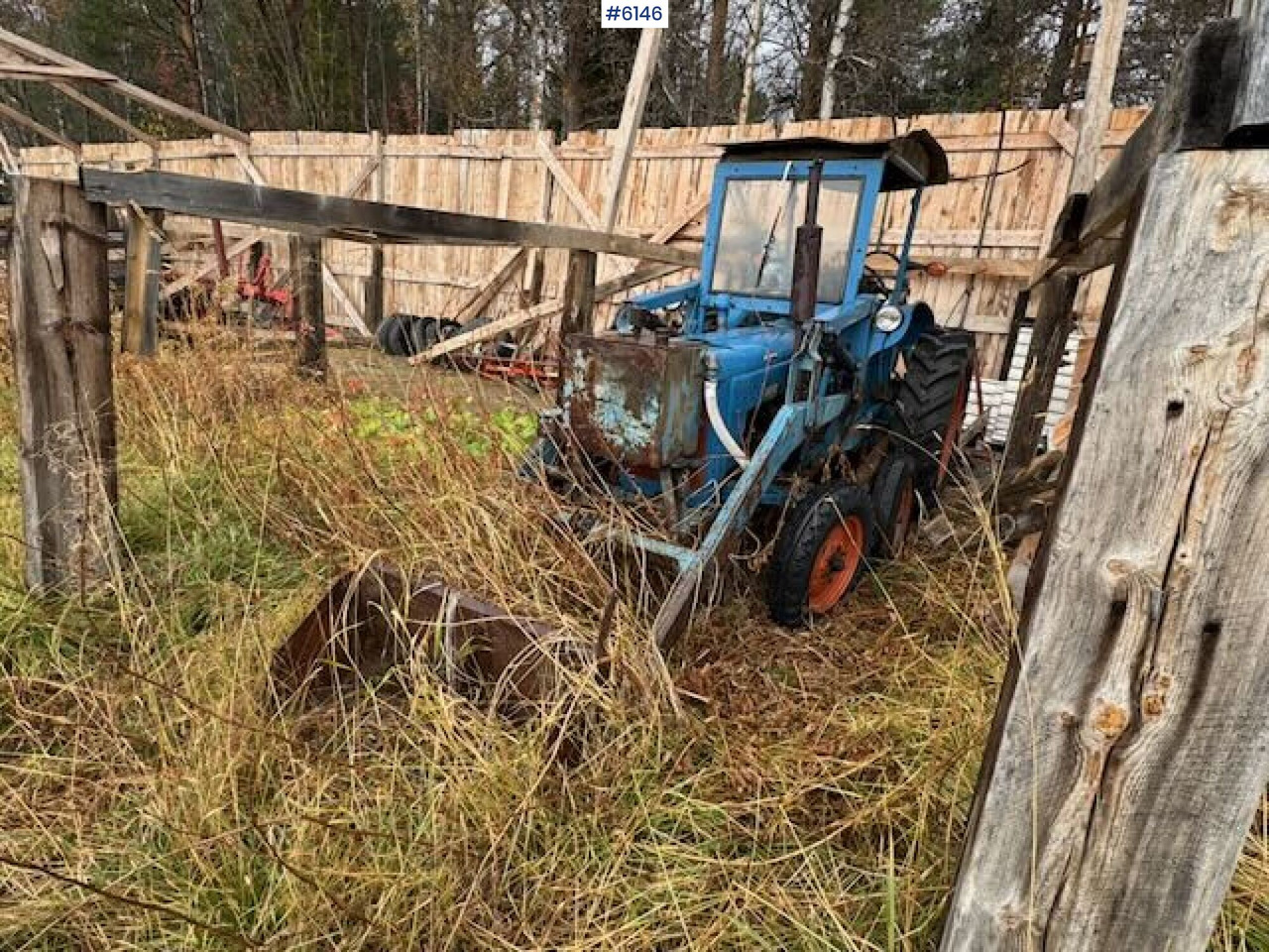 1962 Fordson Dexta with Hamjern backhoe attachment - Tractor: foto 3 1962 Fordson Dexta with Hamjern backhoe attachment - Tractor: foto 3