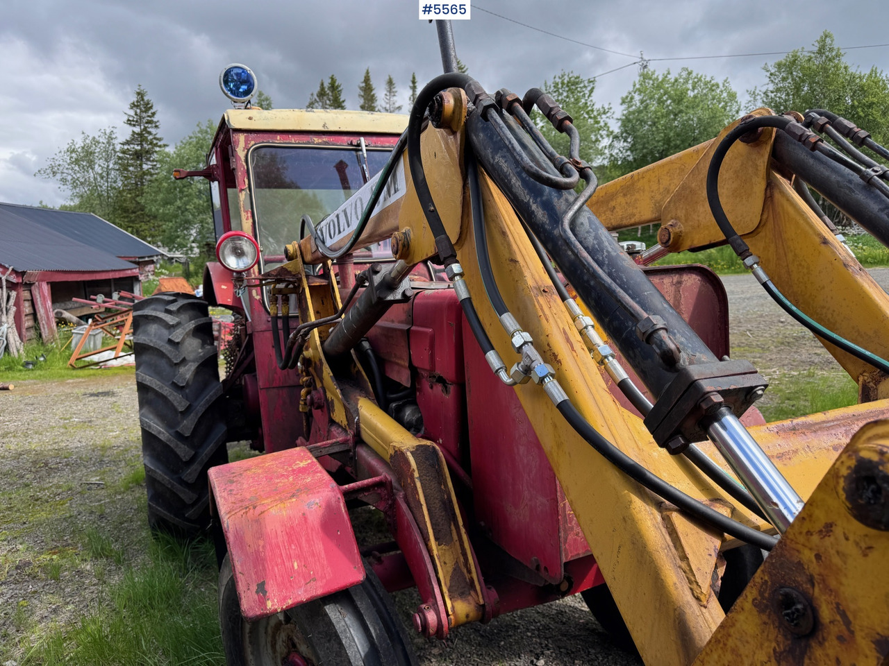 1969 Volvo BM 600 w/ Hymas front loader - Tractor: foto 5 1969 Volvo BM 600 w/ Hymas front loader - Tractor: foto 5