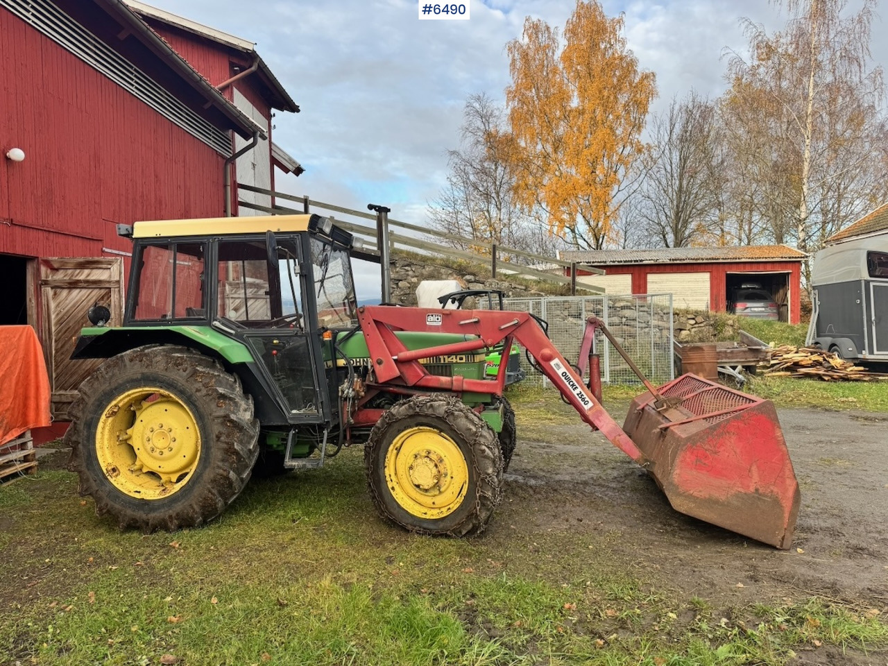 1980 John Deere 1140 w/ Front loader and bucket. - Tractor: foto 3 1980 John Deere 1140 w/ Front loader and bucket. - Tractor: foto 3