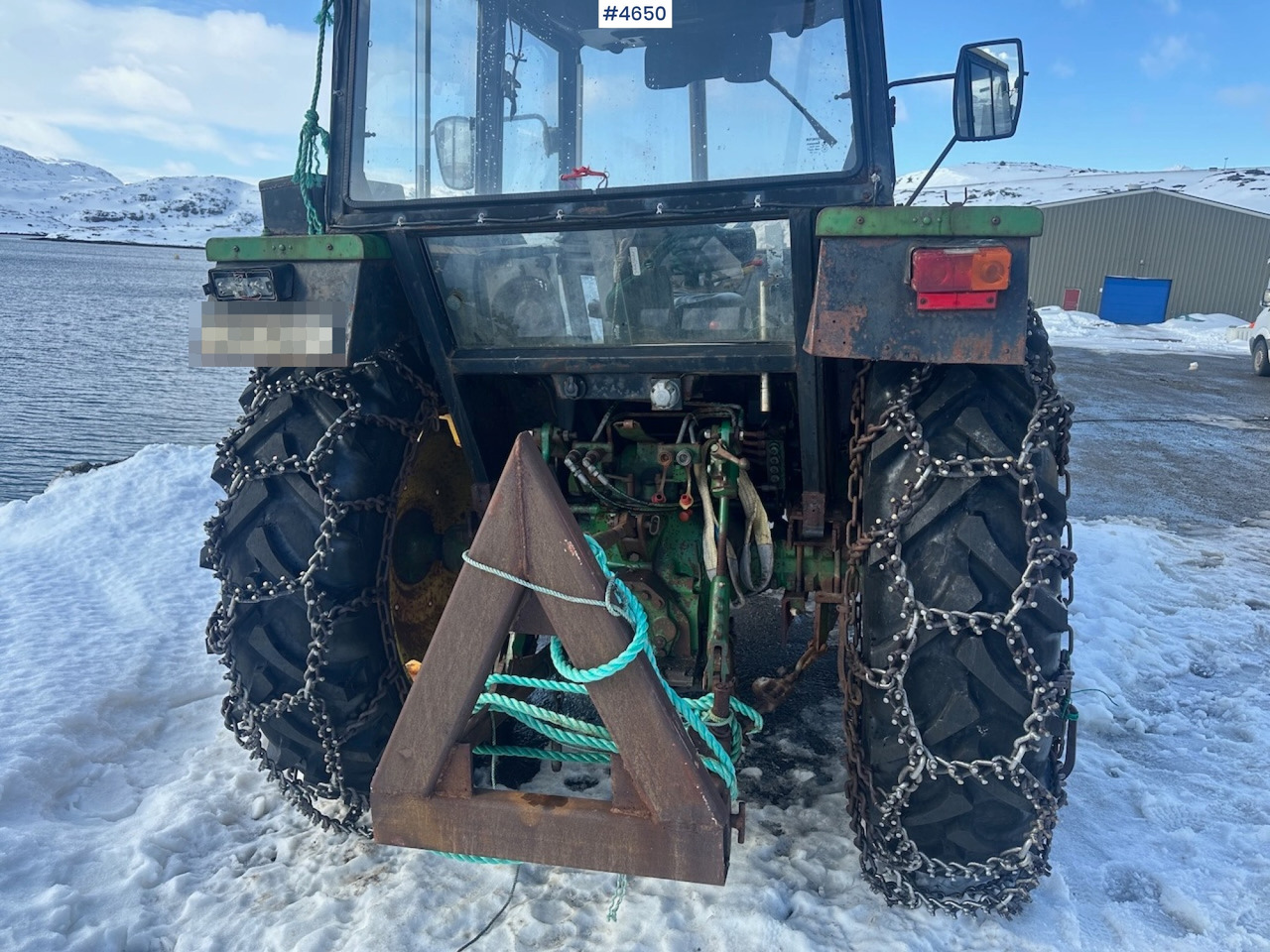 1981 John Deere 2040 w/ loader, triangle, snow blower, pallet forks and hydraulic unit. WATCH VIDEO. - Tractor: foto 5 1981 John Deere 2040 w/ loader, triangle, snow blower, pallet forks and hydraulic unit. WATCH VIDEO. - Tractor: foto 5