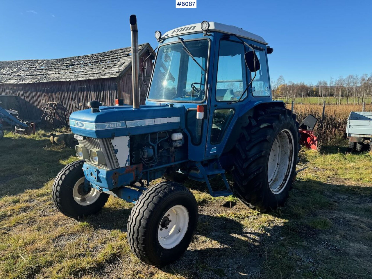 1982 Ford 7610 4X4 - Tractor: foto 3 1982 Ford 7610 4X4 - Tractor: foto 3
