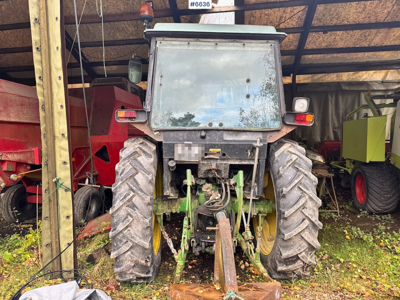 1985 John Deere 2040 4x4 m/ Frontlaster. - Tractor: foto 4 1985 John Deere 2040 4x4 m/ Frontlaster. - Tractor: foto 4