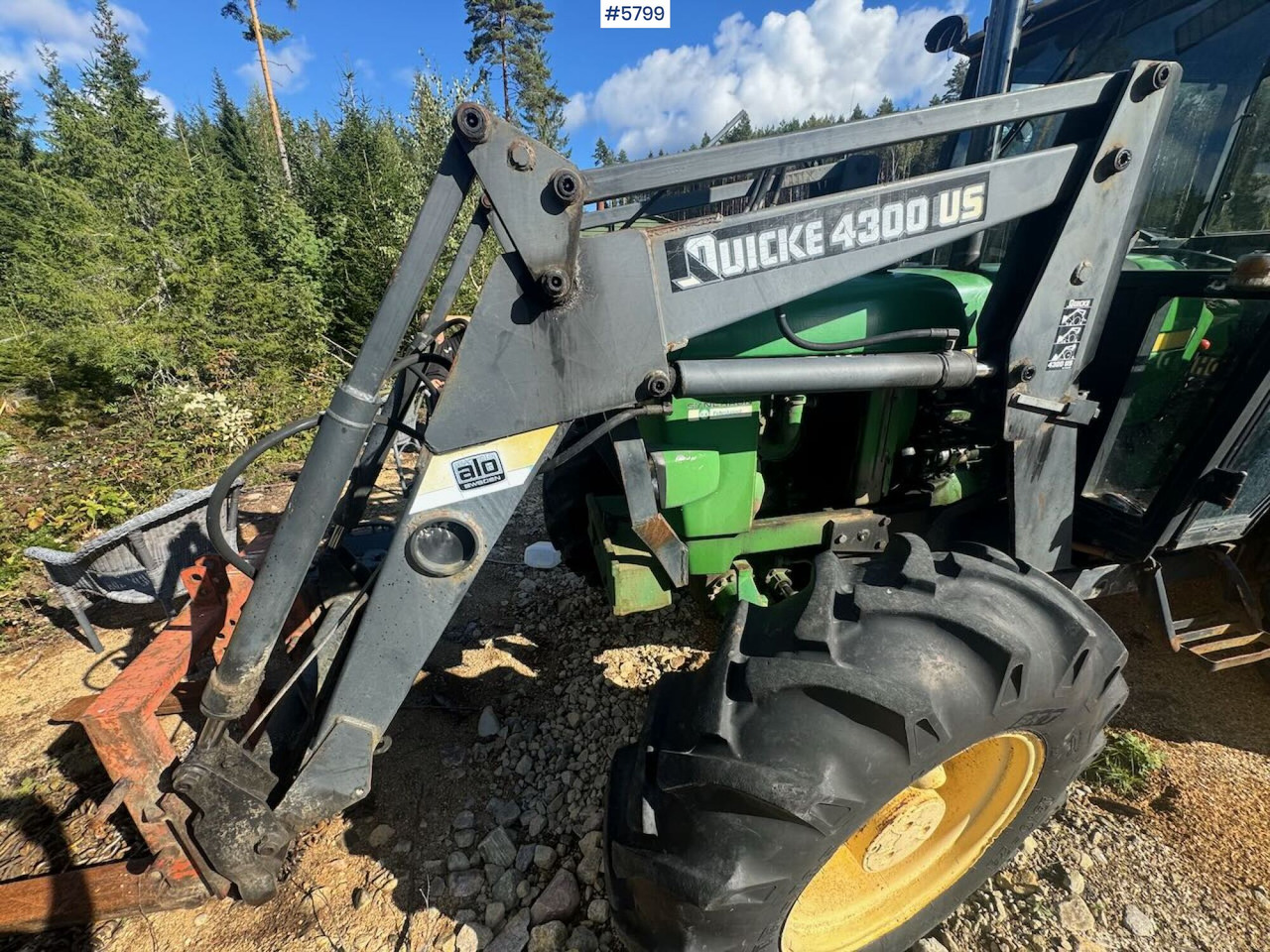 1985 John Deere 2040 4x4 w/ front loader - Tractor: foto 3 1985 John Deere 2040 4x4 w/ front loader - Tractor: foto 3
