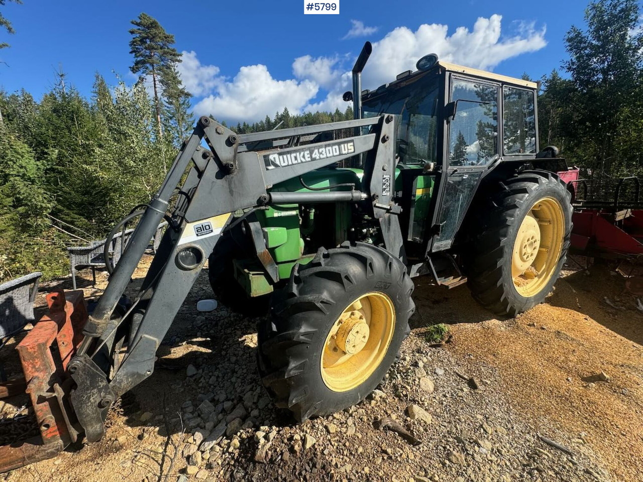 1985 John Deere 2040 4x4 w/ front loader - Tractor: foto 5 1985 John Deere 2040 4x4 w/ front loader - Tractor: foto 5