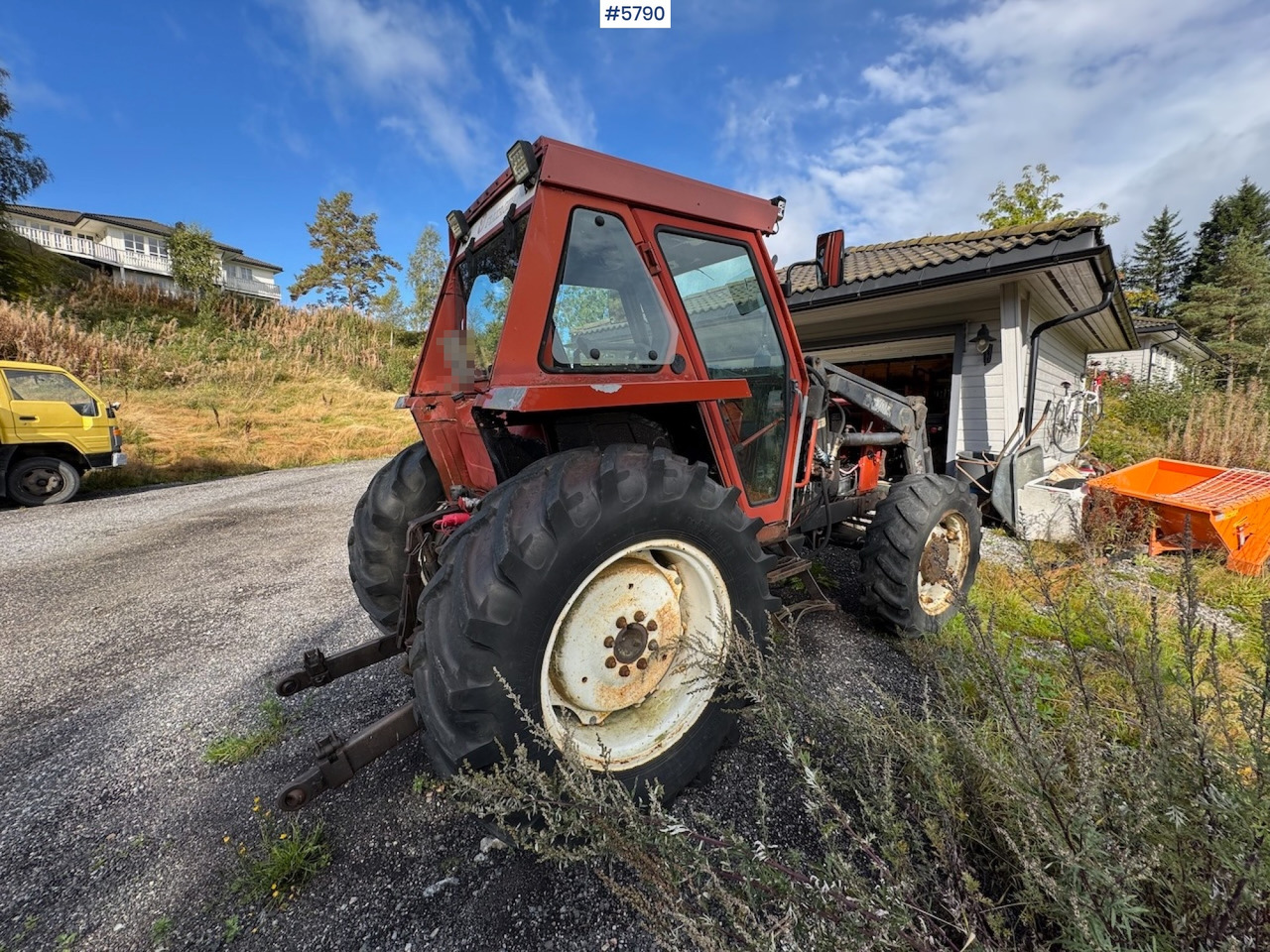 Tractor 1986 Fiat 70-90 DT w/ front loader.: foto 7