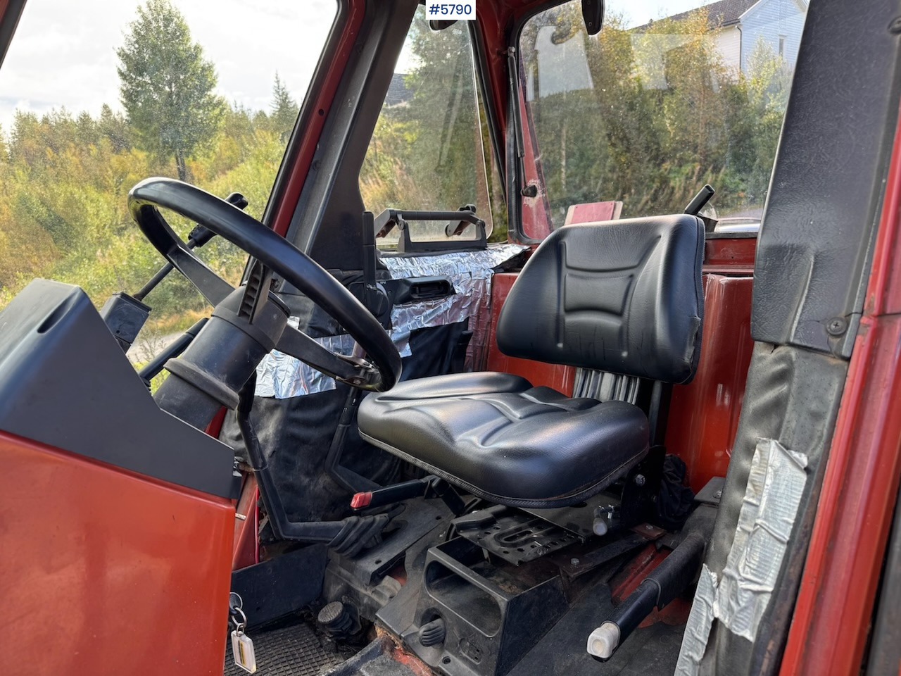 Tractor 1986 Fiat 70-90 DT w/ front loader.: foto 13