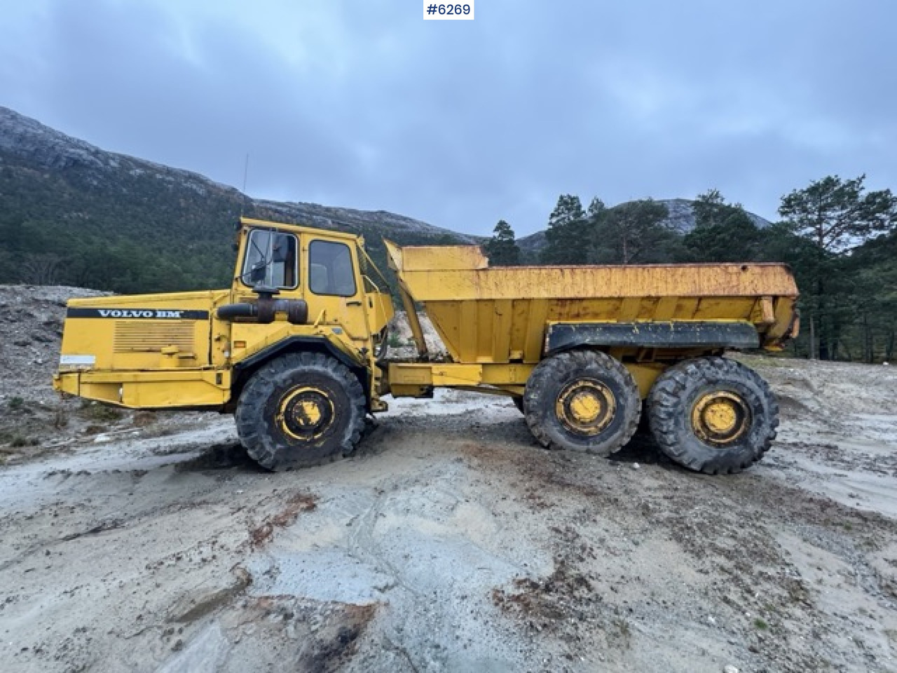 1986 Volvo BM 5350B 6x6 with Overhauled Engine – SEE VIDEO! - Dúmper articulado: foto 1 1986 Volvo BM 5350B 6x6 with Overhauled Engine – SEE VIDEO! - Dúmper articulado: foto 1