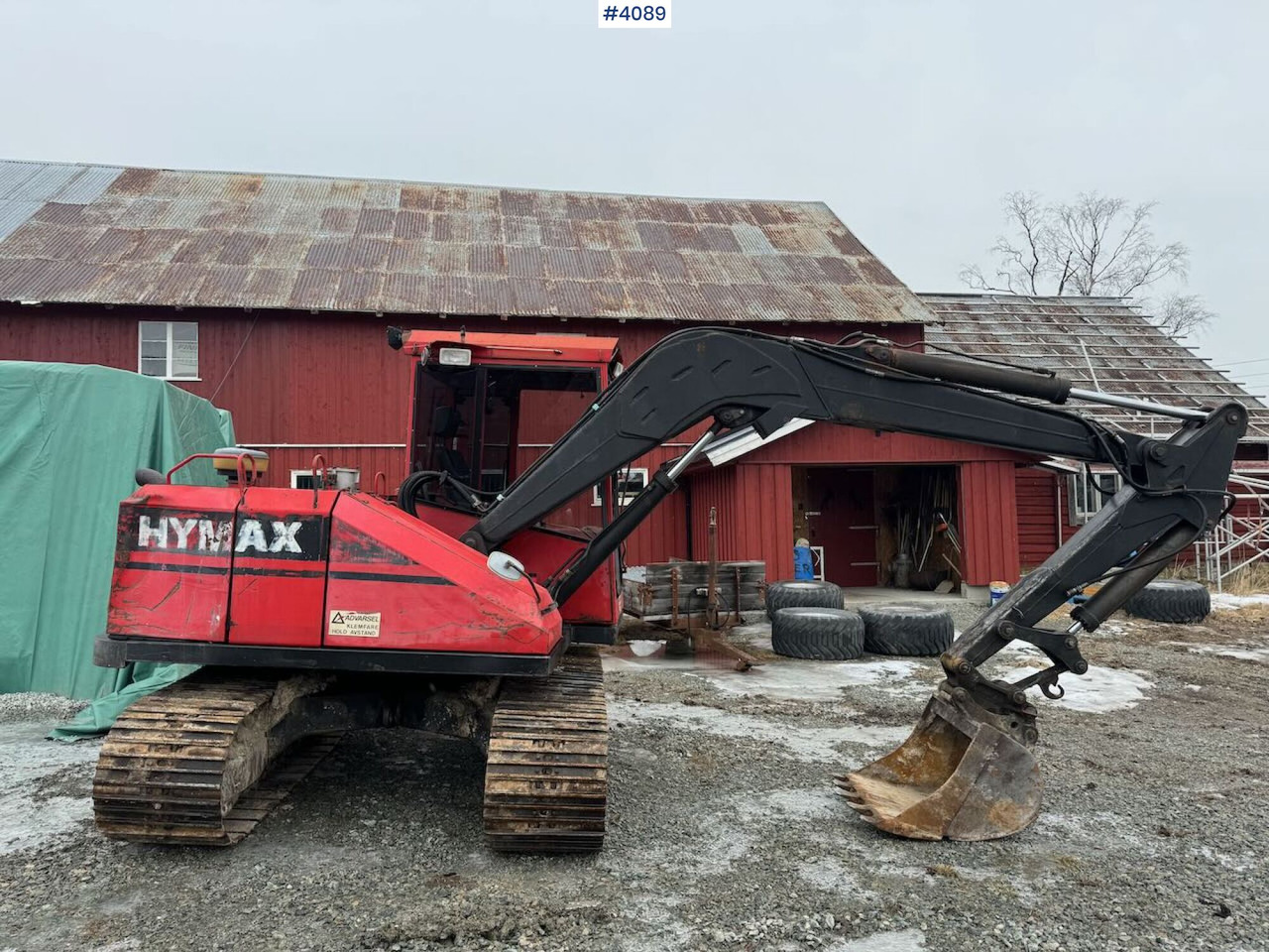1990 Hymas 8200 Tracked excavator w/ digging bucket - Excavadora: foto 4 1990 Hymas 8200 Tracked excavator w/ digging bucket - Excavadora: foto 4