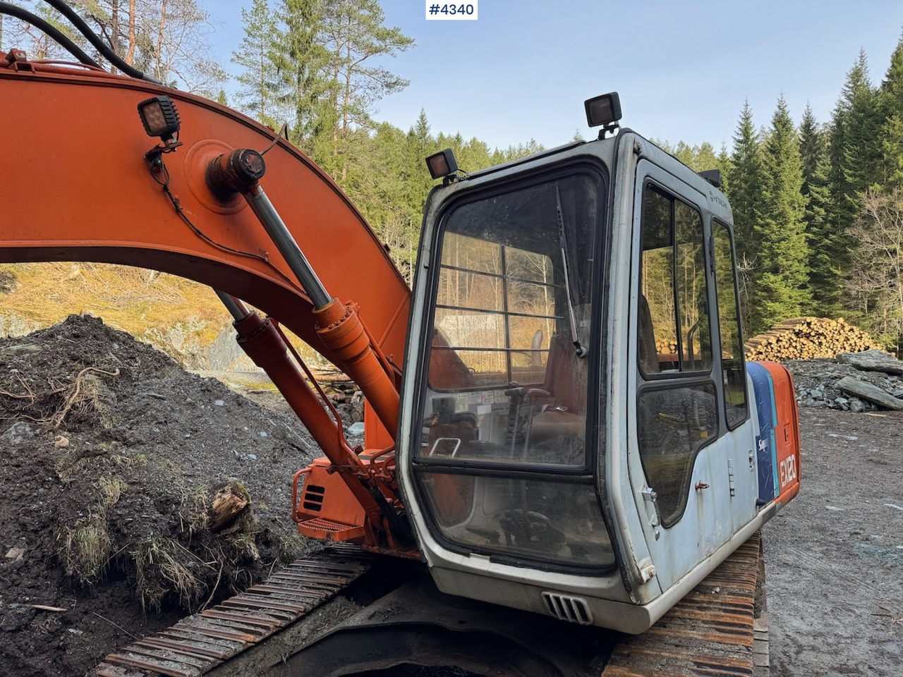 1994 Hitachi EX120-2 - Excavadora: foto 5 1994 Hitachi EX120-2 - Excavadora: foto 5