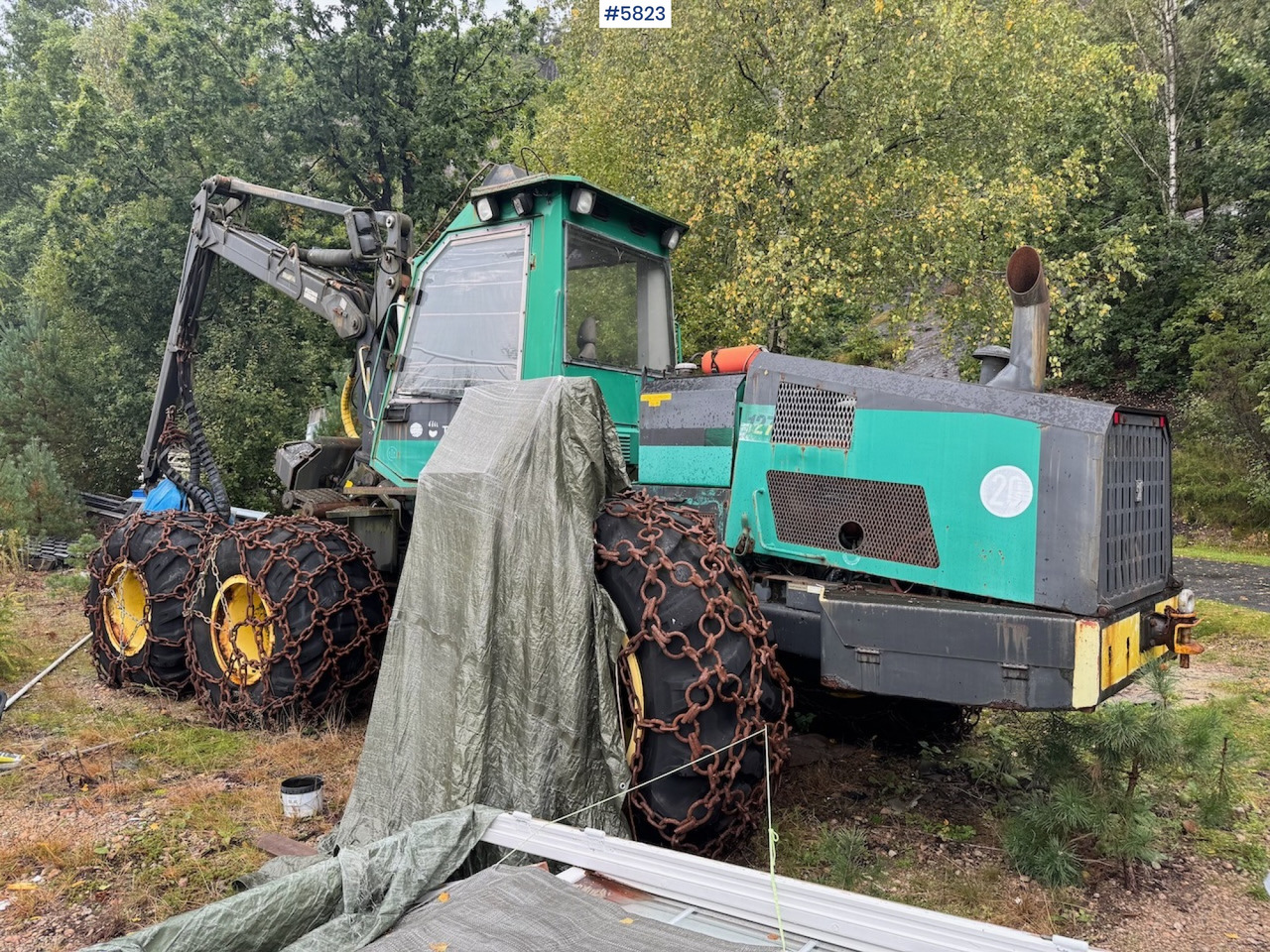 1994 Timberjack 1270 - Procesadora forestal: foto 3 1994 Timberjack 1270 - Procesadora forestal: foto 3