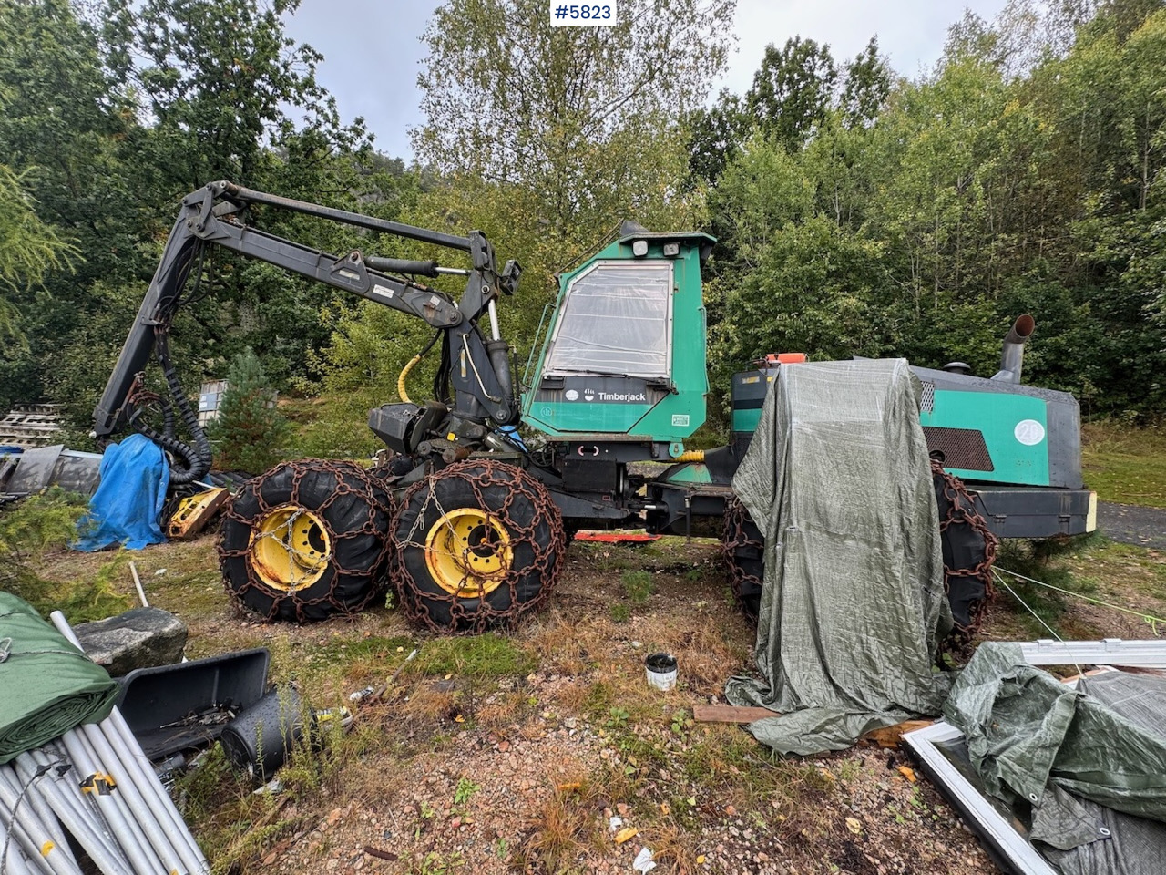 1994 Timberjack 1270 - Procesadora forestal: foto 2 1994 Timberjack 1270 - Procesadora forestal: foto 2